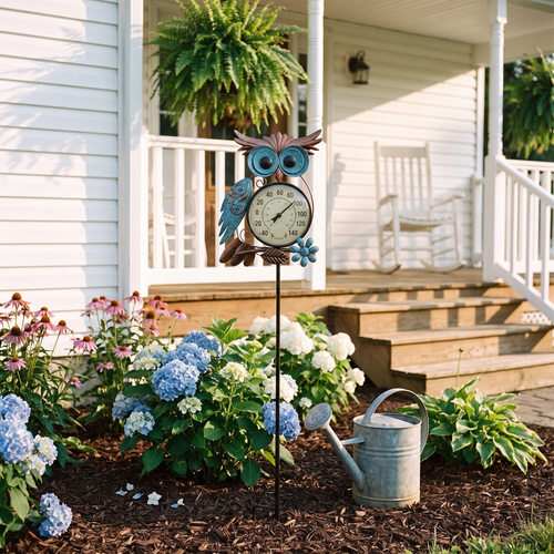 Hal's Porch Owl Thermometer