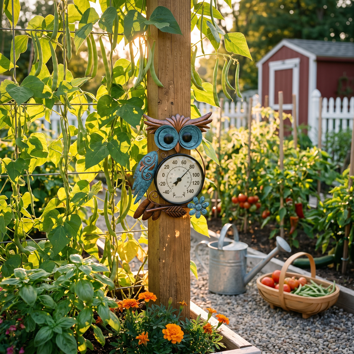 Hal's Porch Owl Thermometer